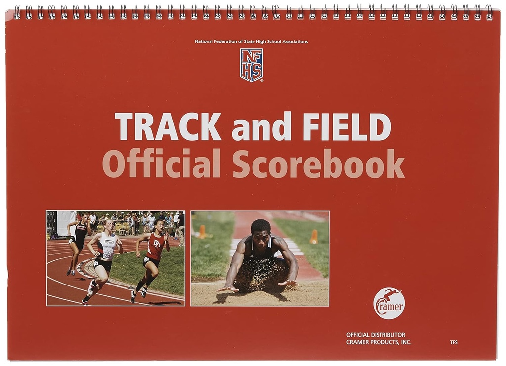 Cramer NFSHSA Scorebooks for Various Sports, Scorebook for Soccer, Volleyball, Baseball, Softball, Basketball, Wrestling, Cross Country, Field Hocking, Swimming & Diving, Track & Field, Score Books