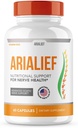 Arialief Sciatica Nerve Support, Arialeaf Advanced Nerve Health, Arialeaf Prime Palm Sciatica, Aria Leaf Primepalm Aria Lief, Aria Lief Nerve Relief Supplement Sciatic Nerve Soothing (60 Capsules )