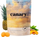 Canary Swift Soother Gummies | Bromelain, Curcumin, Quercetin, and Turmeric Supplement for Joint Health & Digestion - Vegan Tropical Pineapple Flavor, 60 Gummies