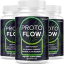 LIVORKA (3 Pack) Proto Flow - Proto Flow Support, ProtoFlow, ProtoFlow Reviews, ProtoFlow Formula, Proto Flow Male Capsules, Proto Flow Supplement for Men, Proto Flow Pills, 180 Capsules for 3 Months