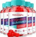 (5 Pack) KetoSophy Keto ACV Gummies - Advanced Weight Loss KetoSophy Keto Plus ACV Gummies Apple Cider Vinegar KetoSophy Gummies Weight Management Dietary Supplement Reviews Men Women (300 Gummies)