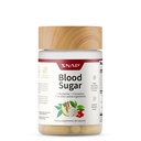 Snap Supplements Blood Sugar Blend with Berberine, CoQ10, Cinnamon, and Gymnema to Support Already Healthy Blood Sugar, Metabolic Health and Energy, Sugar Free, 60 Capsules (Packaging May Vary)