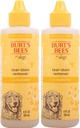 Burt's Bees for Pets Tear Stain Remover for Dogs with Chamomile - Puppy & Dog Tear Stain Remover - Cruelty Free, Formulated Without Sulfates and Parabens, pH Balanced for Dogs, 4 Ounces - 2 Pack