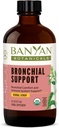 Banyan Botanicals Bronchial Support – Organic Herbal Syrup for Children & Adults – Soothing Respiratory Support Formula with Licorice & Ginger Root* – 6oz. – Non GMO Sustainably Sourced Vegetarian