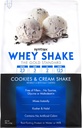 Syntrax Nutrition Whey Shake, Cold Filtered & Undenatured Whey Protein Powder Blend, Cookies & Cream Shake, 5 lbs, Real Cookie Pieces