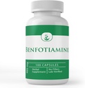 PURE ORIGINAL INGREDIENTS Benfotiamine, (100 Capsules) Always Pure, No Additives Or Fillers, Lab Verified