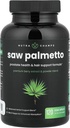 NutraChamps Saw Palmetto Supplement for Prostate Health [Extra Strength] 600mg Complex with Extract, Berry Powder & Herbs - Supports Healthy Urination Frequency, 120 Capsules