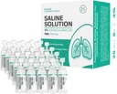 BASE LABORATORIES 3% Saline Solution for Nebulizer Machine | Saline Solution for Inhalation & Nasal Irrigation | High 3% Concentration l 25 Vials 5ml Unit Dose