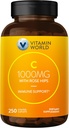 Vitamin World C-1000 mg with Bioflavonoids and Wild Rose HIPS Vitamin C 250 Coated Caplets