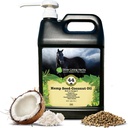 Silver Lining Herbs Hemp Seed Coconut Oil - Horse Supplements for Joint Support, Immune System & Cardiovascular Health - Rich Source of Omega 3, Vitamin E & Essential Oil for Horses - 1 Gallon