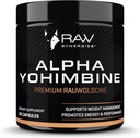 Alpha Yohimbine – Yohimbe Bark Fat Burner, Weight Loss Pills That Work Fast - 3rd Party Tested for Purity and Potency, 60 capsules by RAW Synergies