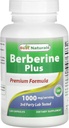 Best Naturals Berberine Plus 1000mg per Serving 120 Capsules