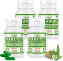 Bakuchi (Bavachi, Babchi) (Psoralea Corylifolia) Capsules | Highest Potency, 100% Natural Product | Made with Natural Bakuchi Seed | Pack of 4 x 60 x 500 mg. Veg. Capsules (4)