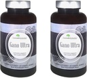 Aloha Medicinals Gano Ultra, Certified Organic Mushroom Supplement, Natural Health Supplement, Pack of 2, 90 Capsules Each