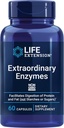 Life Extension Extraordinary Enzymes, Digestive Health Support, Nutrient Absorption, Digestive enzymes, Non-GMO, 60 Capsules