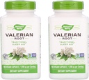 Nature's Way Valerian Root 1,590 Milligrams Traditional Sleep Aid as a Dietary Supplement (180 Vegan Capsules) Pack of 2
