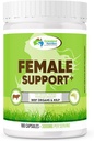 GRASSLAND NUTRITION 100% Organic Australian: Female Support Beef Organ Blend - High in CoQ10, B12, Iodine (180 Capsules)