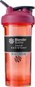 BlenderBottle Shaker Bottle Pro Series Perfect for Protein Shakes and Pre Workout, 28-Ounce, Full-Color Coral