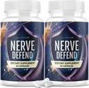 IDEAL PERFORMANCE (2 Pack) Nerve Defend Capsules (120 Capsules)