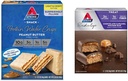 Atkins Peanut Butter Protein Wafer Crisps 5 Count and Chocolate Caramel Mousse Bars 5 Count Bundle
