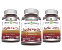 Amazing Formulas Apple Pectin 1400 mg Per Serving Supplement | Capsules | Non-GMO | Gluten Free | Made in USA (120 Count | 3 Pack)