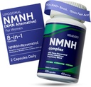 High-Purity NMN Supplement Alternative for Women： Liposomal NMNH + Trans-Resveratrol + TMG | Boosts NAD+ Levels, Cellular Regeneration & Radiant Skin - 60-Day Anti-Aging Formula