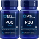 Life Extension PQQ (Pyrroloquinoline Quinone) 10 mg, 30 Vegetarian Capsules (Pack of 2)