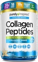 Purely Inspired Collagen Powder Collagen Peptides Powder | Collagen Supplements for Women and Men | Collagen Protein Powder with Biotin | Keto Friendly &amp; Non-GMO | Vanilla, 1.15 lbs (23 Servings)