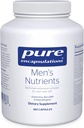 Pure Encapsulations Men's Nutrients - Multivitamin Mineral Supplement to Support Energy, Endurance & Stamina in Men Over 40* - with Vitamin D, Vitamin C & Trace Minerals - 360 Capsules