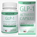 GLP-1 Supplement Support, with Naturally GLP-1 Activator, Berberine & Green Coffee Extract, GLP-1 Boosting for Women & Men, Hunger & Metabolism Support, GLP-1 Levels & Overall Health - 90 Capsules