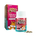 TIGGY Cocoa Chewable Tablets with Tiger Milk Mushroom – Delicious, Convenient and Nutritious Cocoa-Based Supplement for Energy, Wellness, and Overall Health – 60 Tablets, Kids & Adults