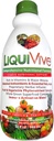 LiquiVive Liquid Vitamins Mega Nutrition | Vegetarian Daily Multivitamin Balance Immune Support Booster Superfood of Nature | Vitamin C D3 A B12 E K | 99.9% Vegan Non-GMO Gluten Free 32 fl oz