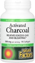 Natural Factors Activated Charcoal 90 Softgel