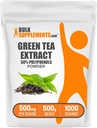 BulkSupplements.comgreen Tea Extract Powder - 50% Polyphenols Supplement, EGCG Supplements - Gluten Free, 500mg per Serving, 500g (1.1 lbs) (Pack of 1)