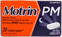Motrin Ib Pm Caps Pack 2 Size 20ct