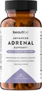 Adrenal Support for Women & Men – Cortisol Manager – Natural Stress Relief Supplement - Adrenal Fatigue, Mood Health, and Energy Supplements with Ashwagandha & L-Tyrosine – 60 Non-GMO Veggie Capsules