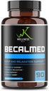 BeCalmed 8-in-1 Stress Support Supplement | Magnesium Glycinate + L-Threonate | Becalmed & Relaxed | Mental Clarity and Focus | Natural Ingredients | 3 Capsules Per day | 30 Days Serving | 90 Capsules