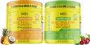 Keto Vitals Pineappale Coconut Bundle with Cherry Limeade - 2 Pack Bundle Keto Electrolytes Powder - Electrolytes with Potassium, Magnesium, Sodium, Calcium - Pinneapple Coconut & Cherry Limeade