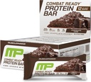 MusclePharm Combat Sport Bar, Chocolate Cake Flavor High Protein Bars, Combat Cravings, Fuel Performance & Meet Energy Demands, 20g Protein from Whey Protein, 5g Fiber, Gluten Free, 12 Bars