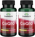 Swanson CoQ10 - Helps Promote Heart Health, Energy Support, & Aids Overall Cardiovascular System Health - Helps Maintain Coenzyme Q10 Supplement - (100 Capsules, 120mg Each) (2 Pack)