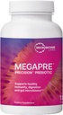Microbiome Labs MegaPre Prebiotic Fiber Supplement in Vegetable Capsules - Prebiotic Supplement with Clinically Tested Oligosaccharides - Support Microbial Diversity & Gut Health (180 Capsules)