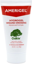 AMERIGEL Hydrogel Wound Dressing (3 oz.) - Provides Moisture-Rich Healing Environment for Dry Wounds