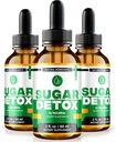 NutraRize (3 Pack) Sugar Detox Drops, SugarDetox Drops, 21-Day Sugar Detox Challenge, All-Natural Liquid Cleanse for Beginners, Premium Blood Formula Gotas Reviews (90 Servings)