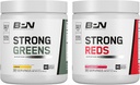 BARE PERFORMANCE NUTRITION BPN Strong Greens (Lemon) & Reds (Strawberry) Superfood Bundle