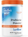 Doctor's Best Prebiotic Fiber Powder with Sunfiber, Supports Healthy Digestion & Regularity, Non-GMO, Gluten Free, Soy Free, Vegan, Unflavored, Non-Gritty, Easy Dissolve Net Wt. 7.4 oz (210 Grams)