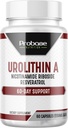 Probase Nutrition Urolithin A - [60-Day Supply] - with Added NR and Resveratrol - Alternative to NMN, NAD, CoQ10, PQQ for Healthy Aging