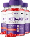 Mega Hits Ultra Quick Keto ACV Gummies, UltraQuick Keto ACV Gummies, Ultra Keto, 180 Gummies, 3 Pack