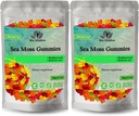 BIO VITALICA Sea Moss Gummies – with Bladderwrack & Burdock Root – Wildcrafted Gel + Powder – Vegan, Keto, Non-GMO, Gluten-Free – Fruity Mineral-Rich Gummies – 50 Count (2 Pack)