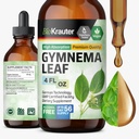 BIO KRAUTER Gymnema Sylvestre Extract Drops - Alcohol and Sugar Free - Vegan Gymnema Leaf Extract 4 Fl.Oz.