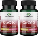 Swanson CoQ10 - Helps Promote Heart Health, Energy Support, & Aids Overall Cardiovascular System Health - Helps Maintain Coenzyme Q10 Supplement - (30 Softgels, 400mg Each) (2 Pack)